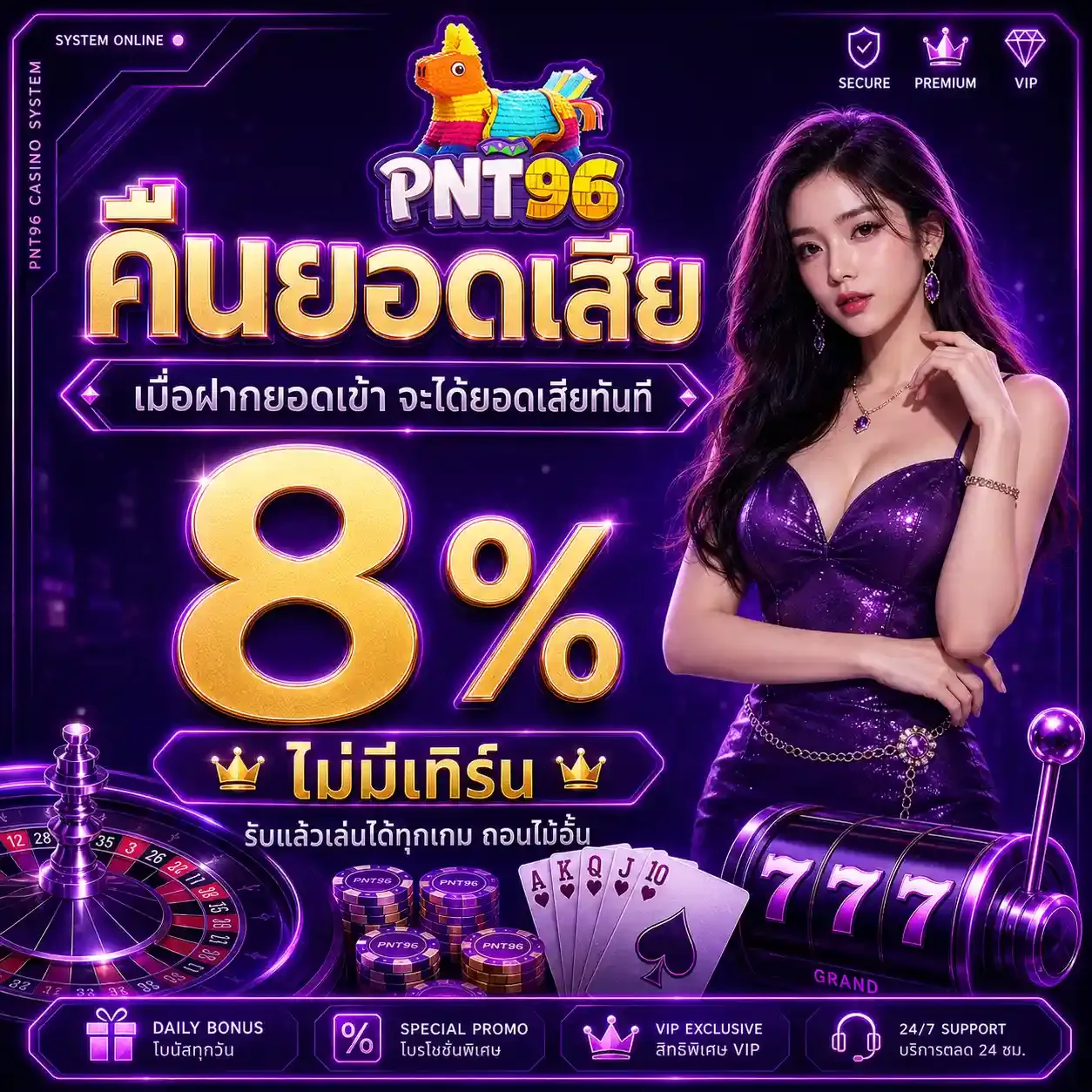 โปรโมชั่น 3 PNT96