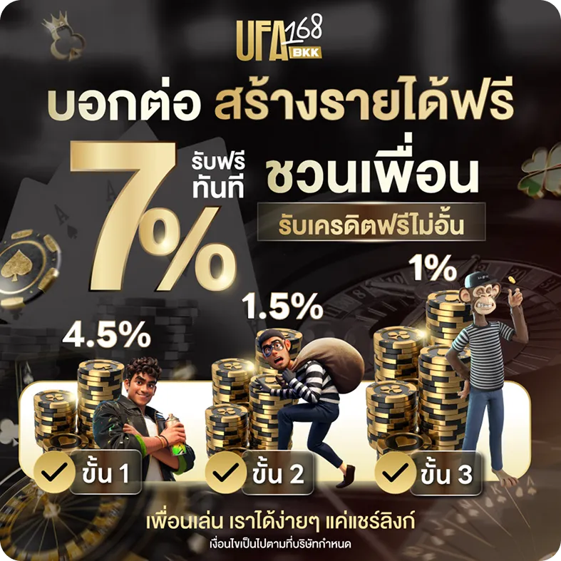 โปรโมชั่น 3 ufa168bkk