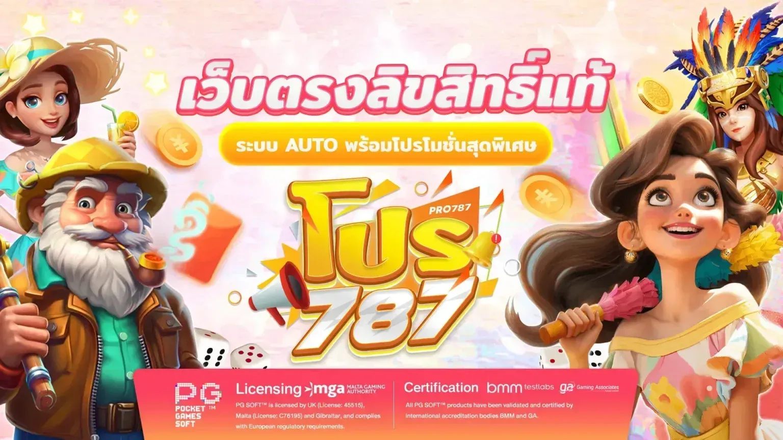 แบนเนอร์ pro787
