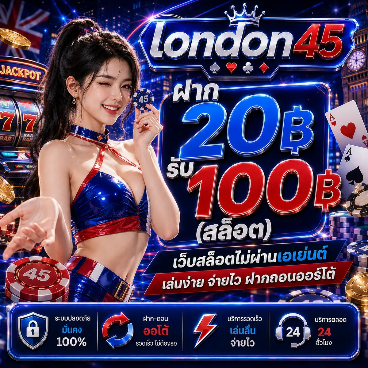 โปรโมชั่น 3 london45