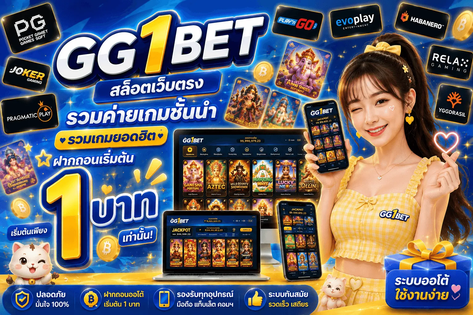 แบนเนอร์ gg1bet
