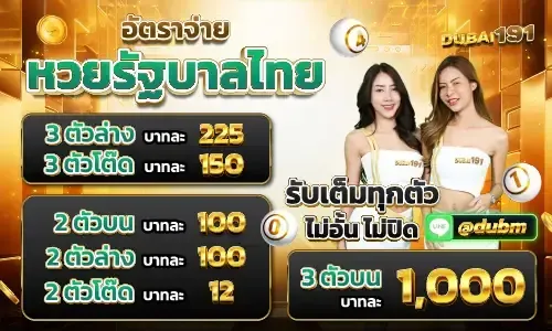 โปรโมชั่น 3 dubai191