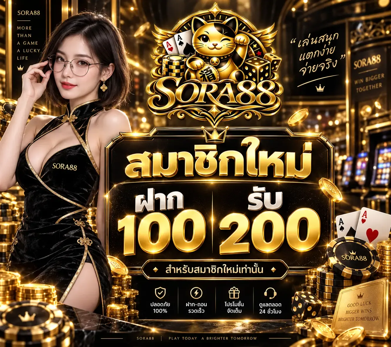 โปรโมชั่น 3 sora88