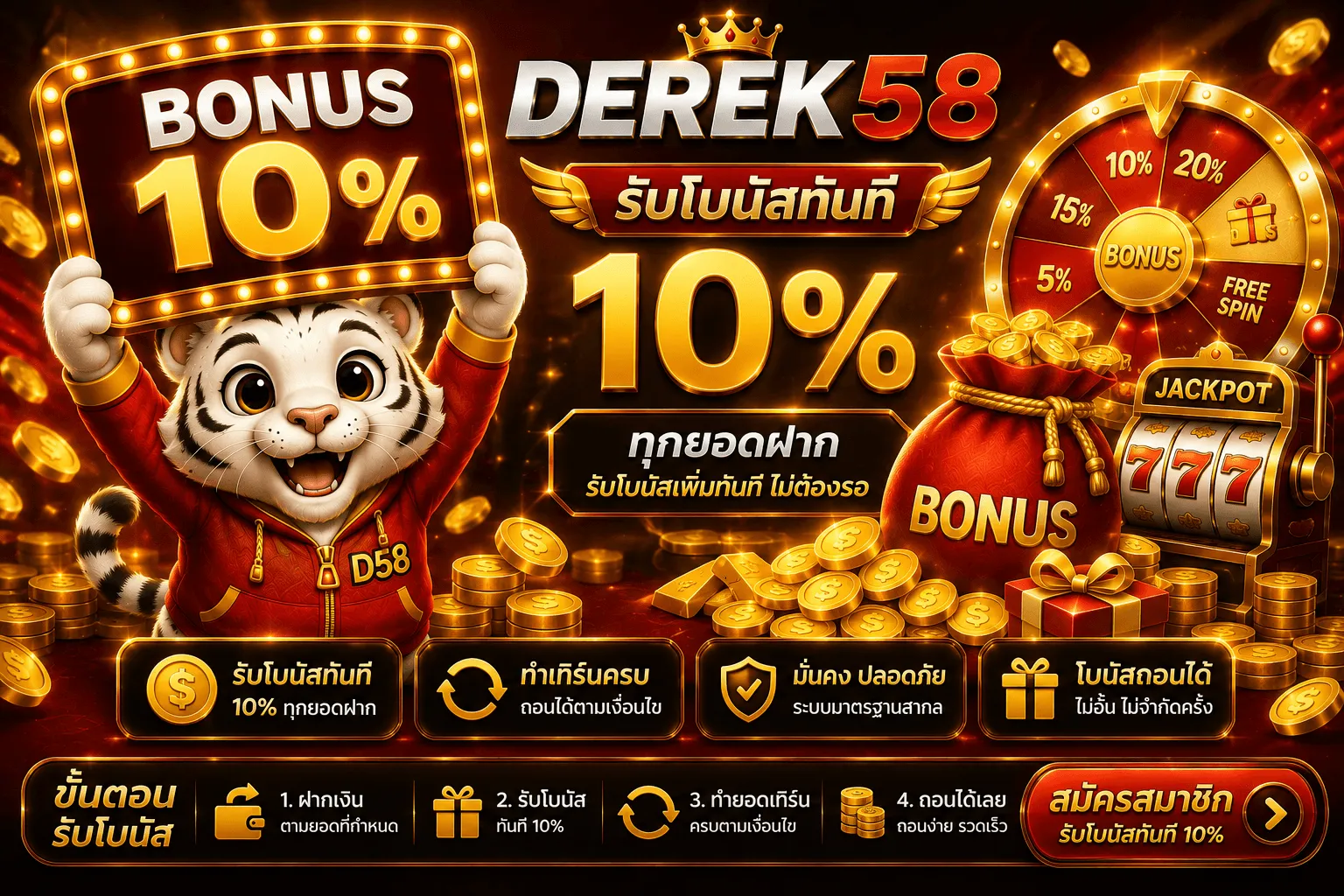 โปรโมชั่น 3 derek58